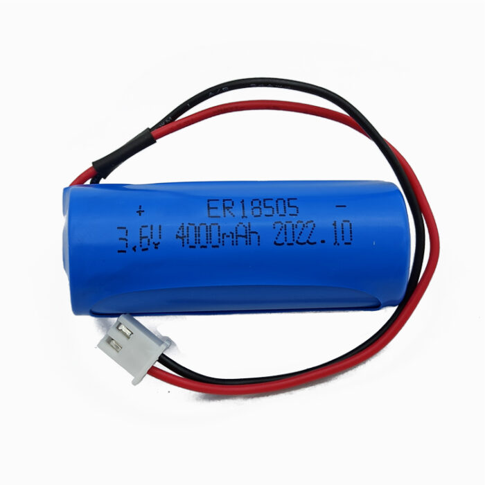 4000 mah er18505 li-socl2 battery